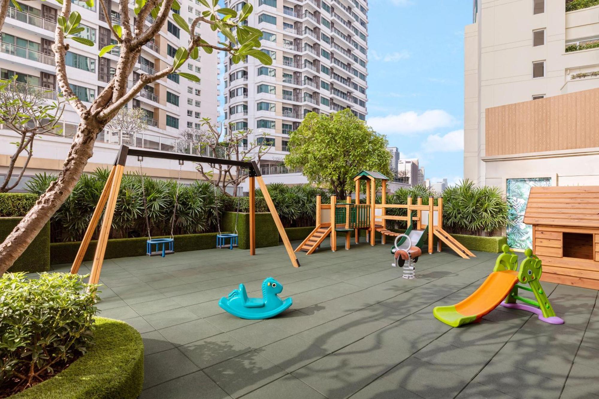 Marriott Executive Apartments - Sukhumvit Park, Bangkok Exterior foto