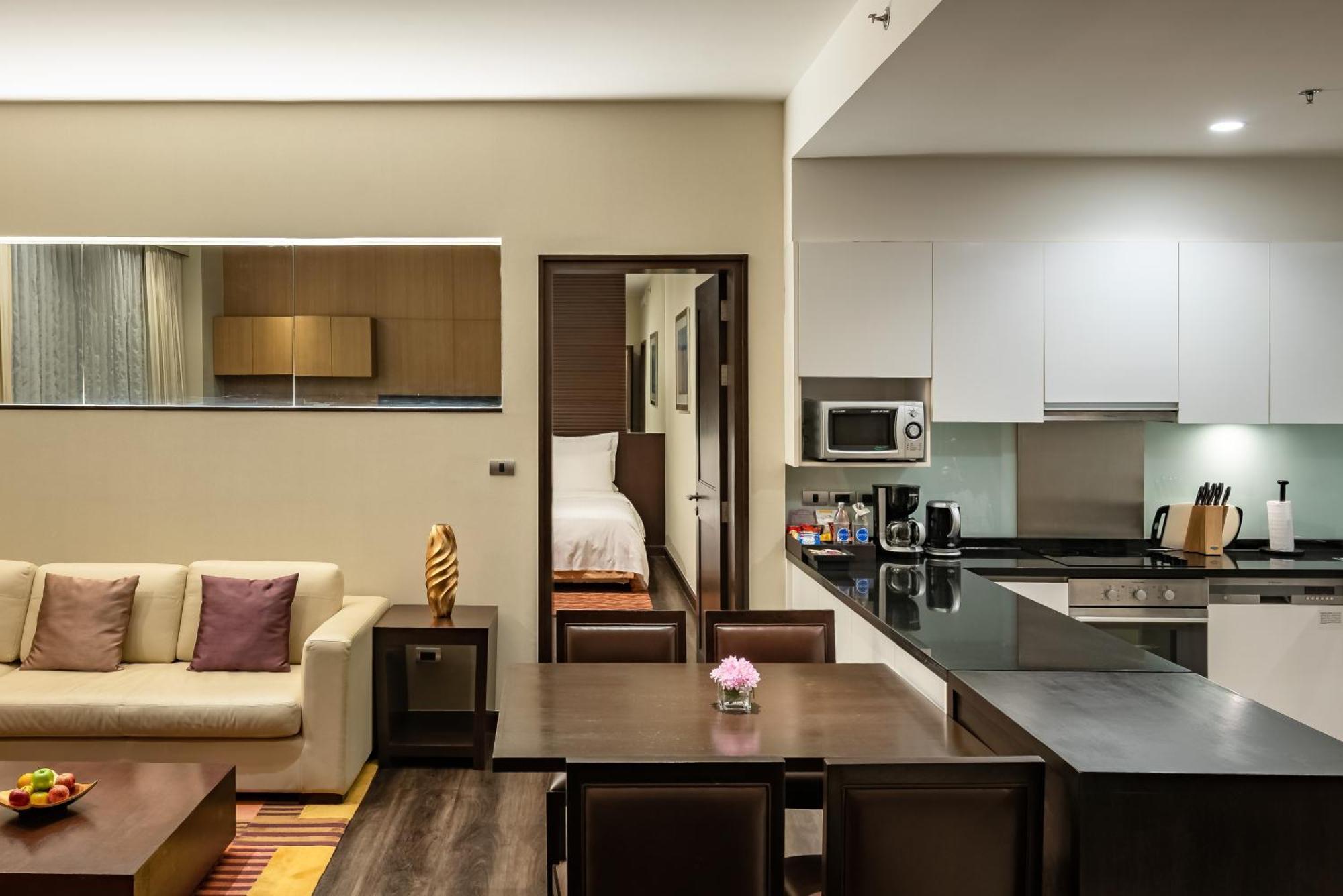 Marriott Executive Apartments - Sukhumvit Park, Bangkok Exterior foto