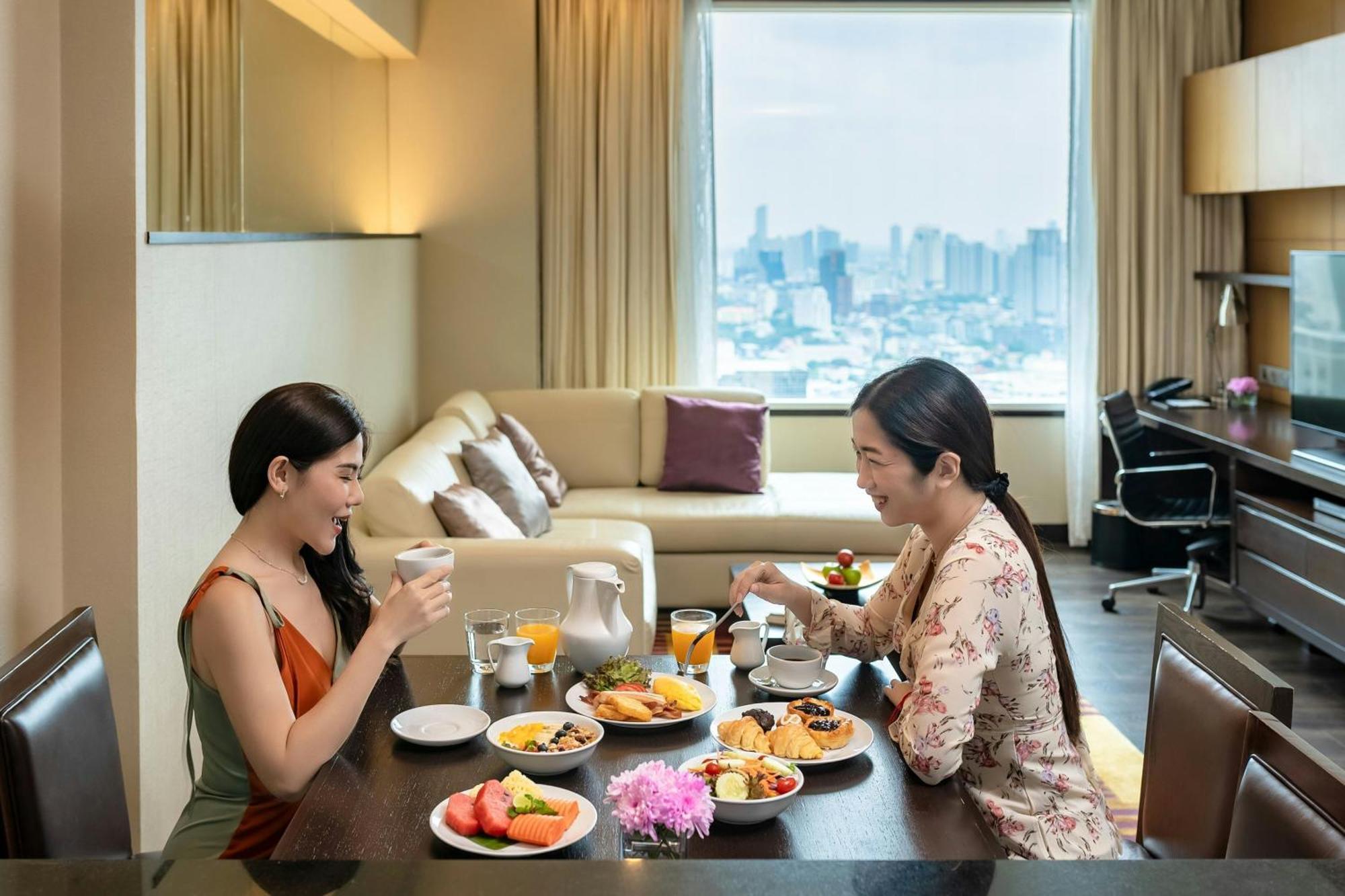 Marriott Executive Apartments - Sukhumvit Park, Bangkok Exterior foto