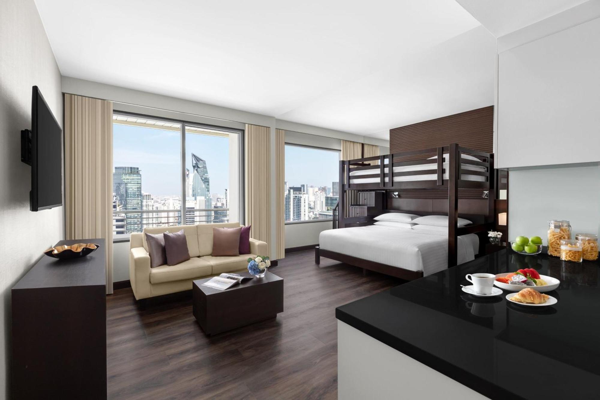 Marriott Executive Apartments - Sukhumvit Park, Bangkok Exterior foto