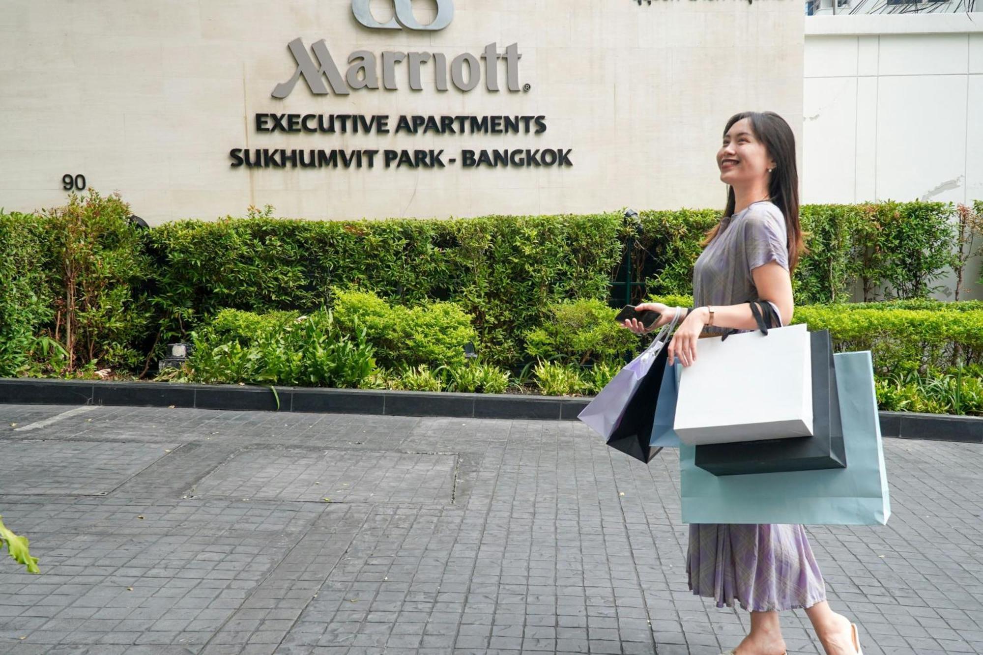 Marriott Executive Apartments - Sukhumvit Park, Bangkok Exterior foto
